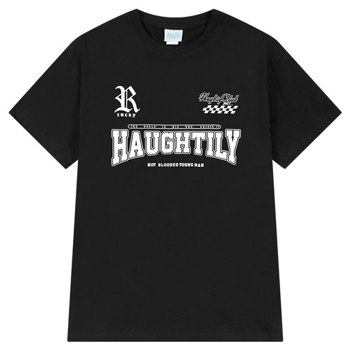 美式复古街头嘻哈重磅纯棉短袖t恤男女夏季潮牌oversize情侣上衣 - 图3