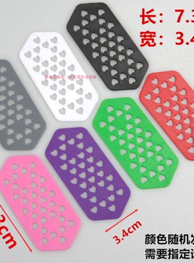 烫发发针发片防压痕垫片无痕发针别针美发用品防皮筋烫发塑料挑针