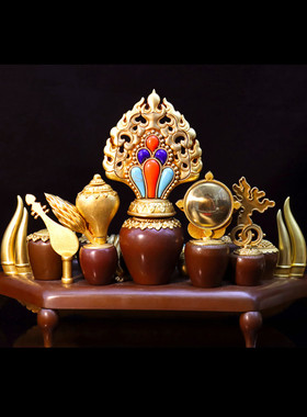 慧宝百纯铜鎏金吉祥摆件