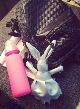 兔子韩国配饰长款女士毛衣链