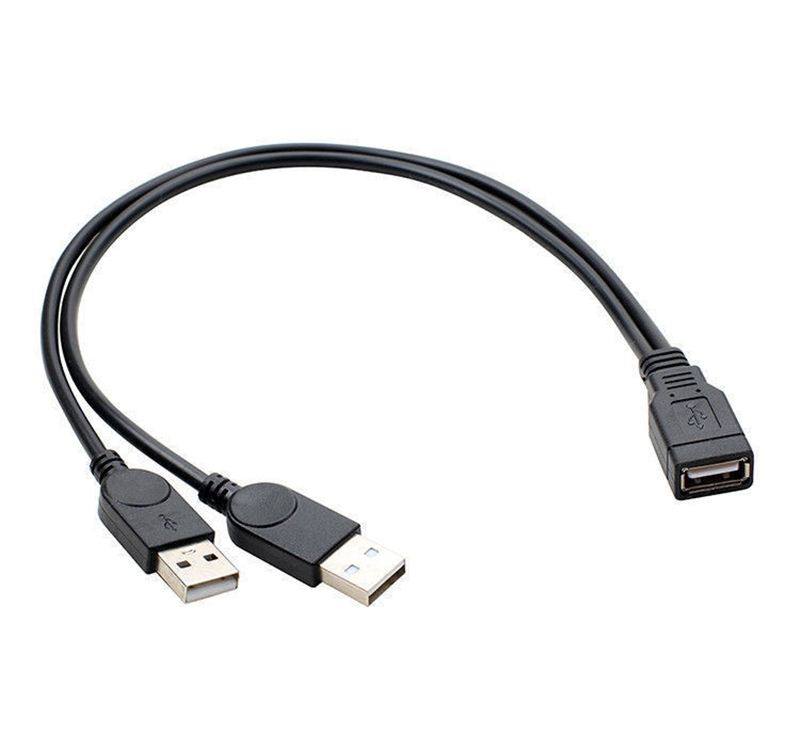 usb延长线一拖二5v/2A充电车载一分二分线器一母二公扩展器集线器,淘宝优惠券,粉丝福利购,淘宝优惠卷