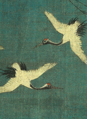 新品宋徽宗赵佶瑞鹤图古代名画