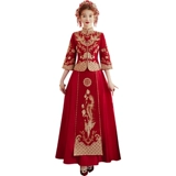 Традиционный свадебный наряд Сюхэ, свадебное платье, летнее вечернее платье, китайский стиль, подходит для подростков