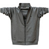 Men's Loose Middle Aged Dad Zipper XL Jacket
