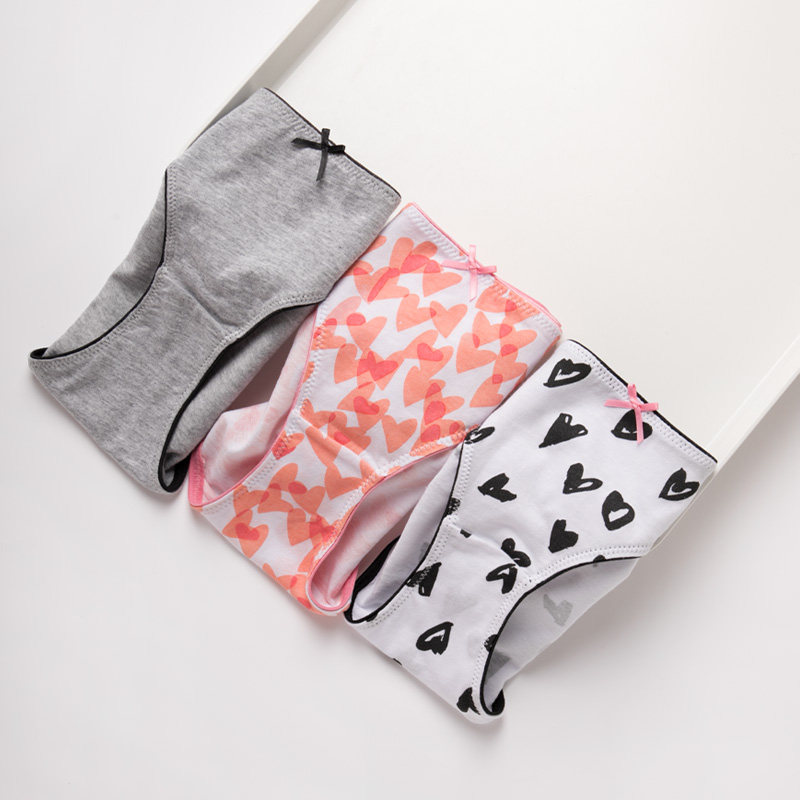 纯棉可爱时代百分百夏天少女内裤 棉花共和国网赢专卖内裤