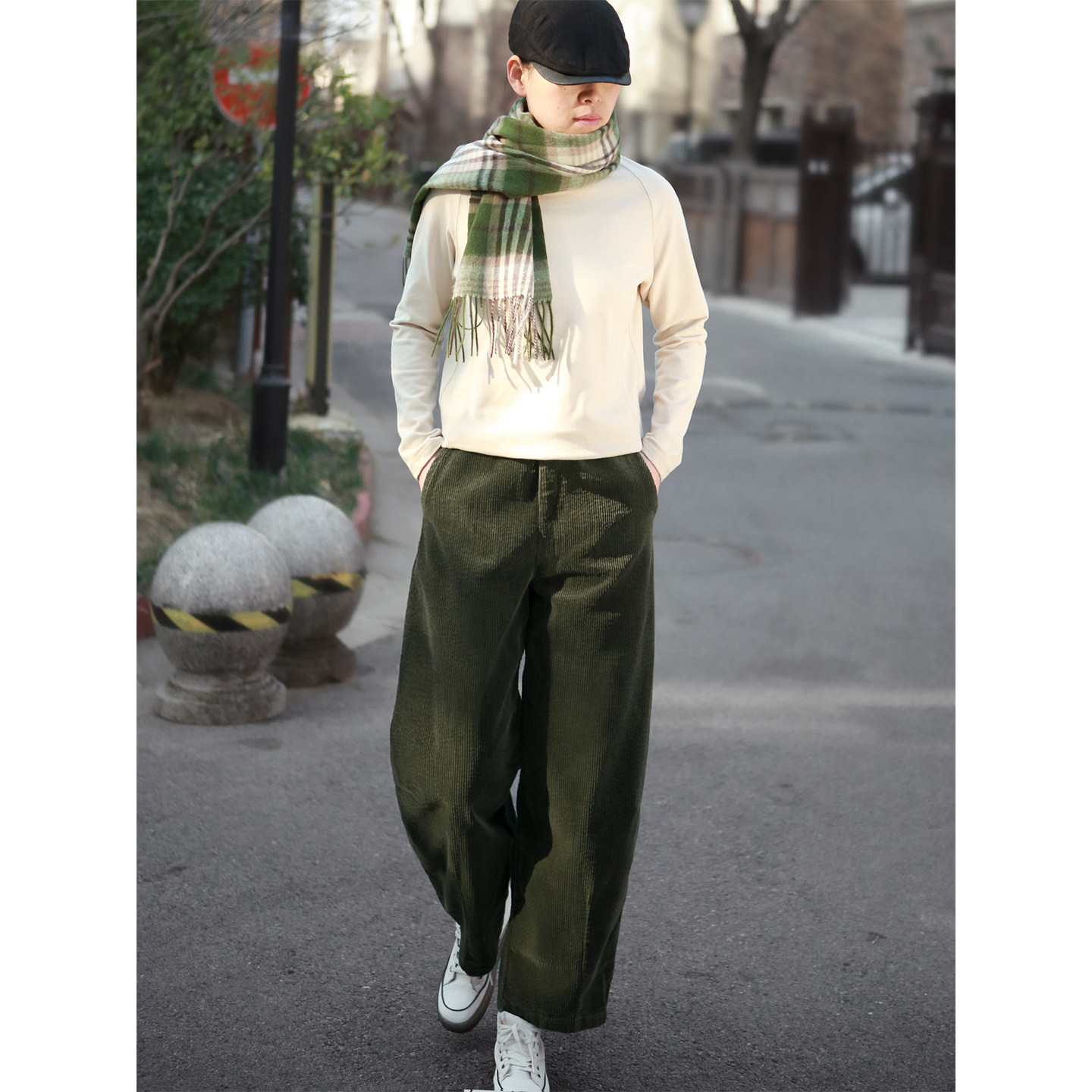 2025秋冬新款长袖t恤衫女款圆领纯棉碳素磨毛宽松厚针织休闲运动T,淘宝优惠券,粉丝福利购,淘宝优惠卷