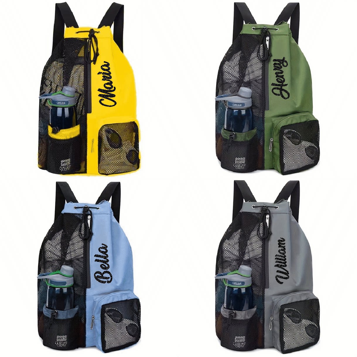Customized name swimming fitness bag sports gift
