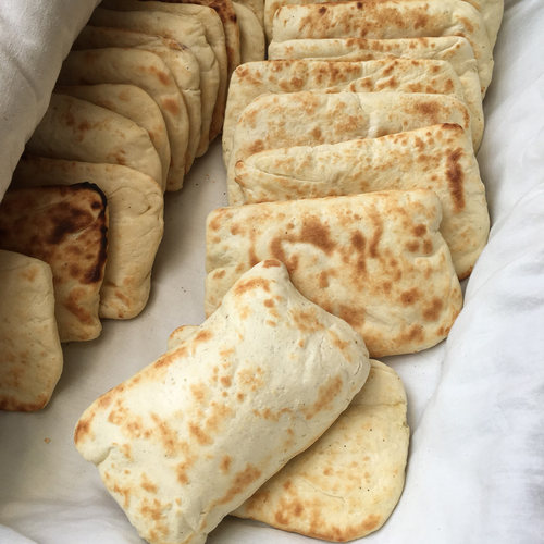 山东枣庄挎包火烧特产传统面食烧饼椒盐香老味道纯手工一份5个 - 图1