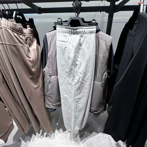 正品nike耐克男子卫裤毛圈收口束脚运动休闲裤针织长裤HJ3146-077 - 图0