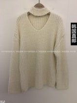 Amy Home Korea Direct mail East gate 2023 Winter fit new UNDER KEY sweater 22030169