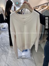 Amy Home Korea Direct mail East gate 2023 Winter fit new AFTERGLOW sweater 21250006