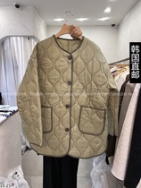 South Korea Direct mail East gate 2023 Winter new LE VASE jacket Short cotton jacket 21240101