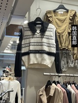 Amy Home Korea Direct mail East gate 2023 Winter fit new X sweater 21300621