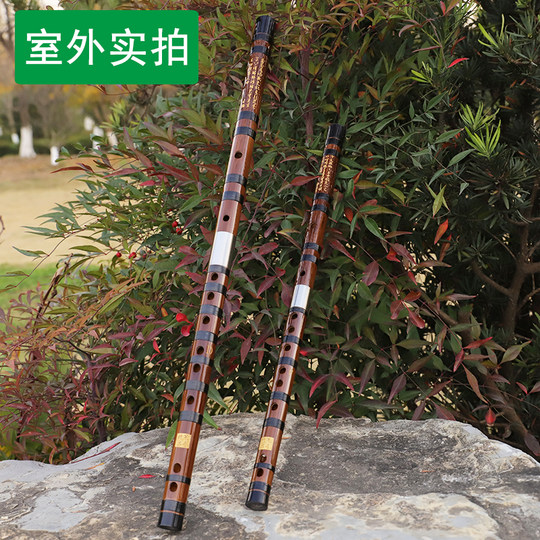 Jouer de la flûte Ceyin Bambou amer flûte horizontale musique instrument de flûte