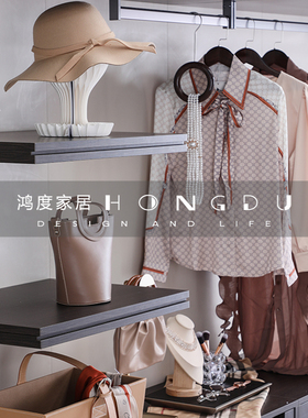 装饰卡其系女士衣帽间