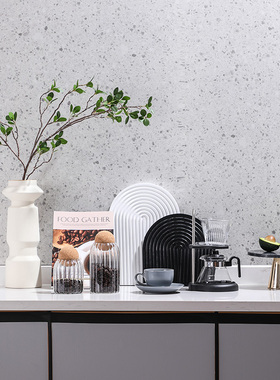 样板房间装饰摆件花艺轻奢