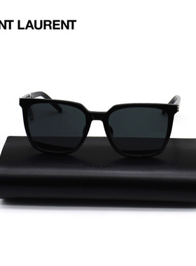 YSL圣罗兰 墨镜板材方框时尚经典百搭遮阳太阳眼镜男女 SL M146/K