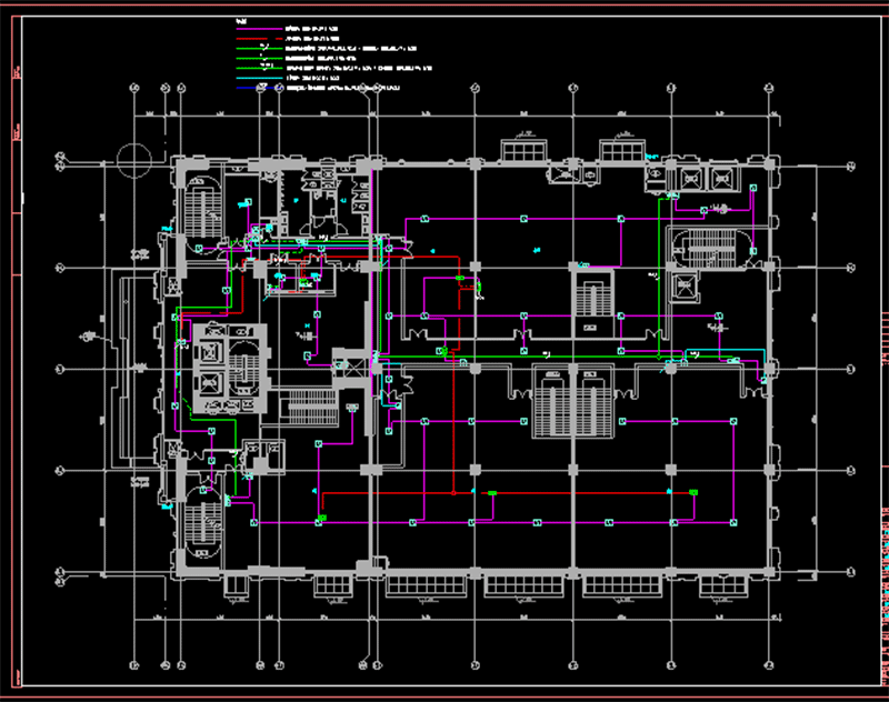 水电施工图设计CAD代画建筑装饰机电深化别墅办公商业家装图纸 - 图2