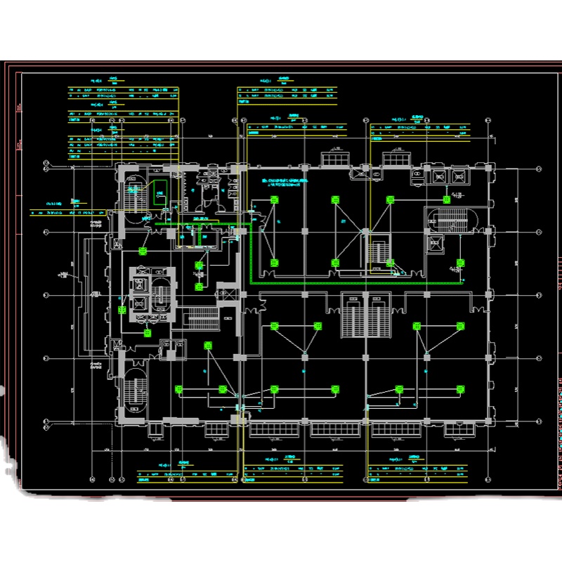 水电施工图设计CAD代画建筑装饰机电深化别墅办公商业家装图纸 - 图3