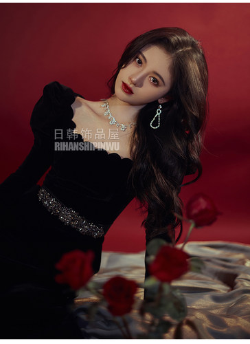 鞠婧祎同款耳环复古女耳夹高级感轻奢无耳洞耳饰耳坠2026年新款潮 - 图1