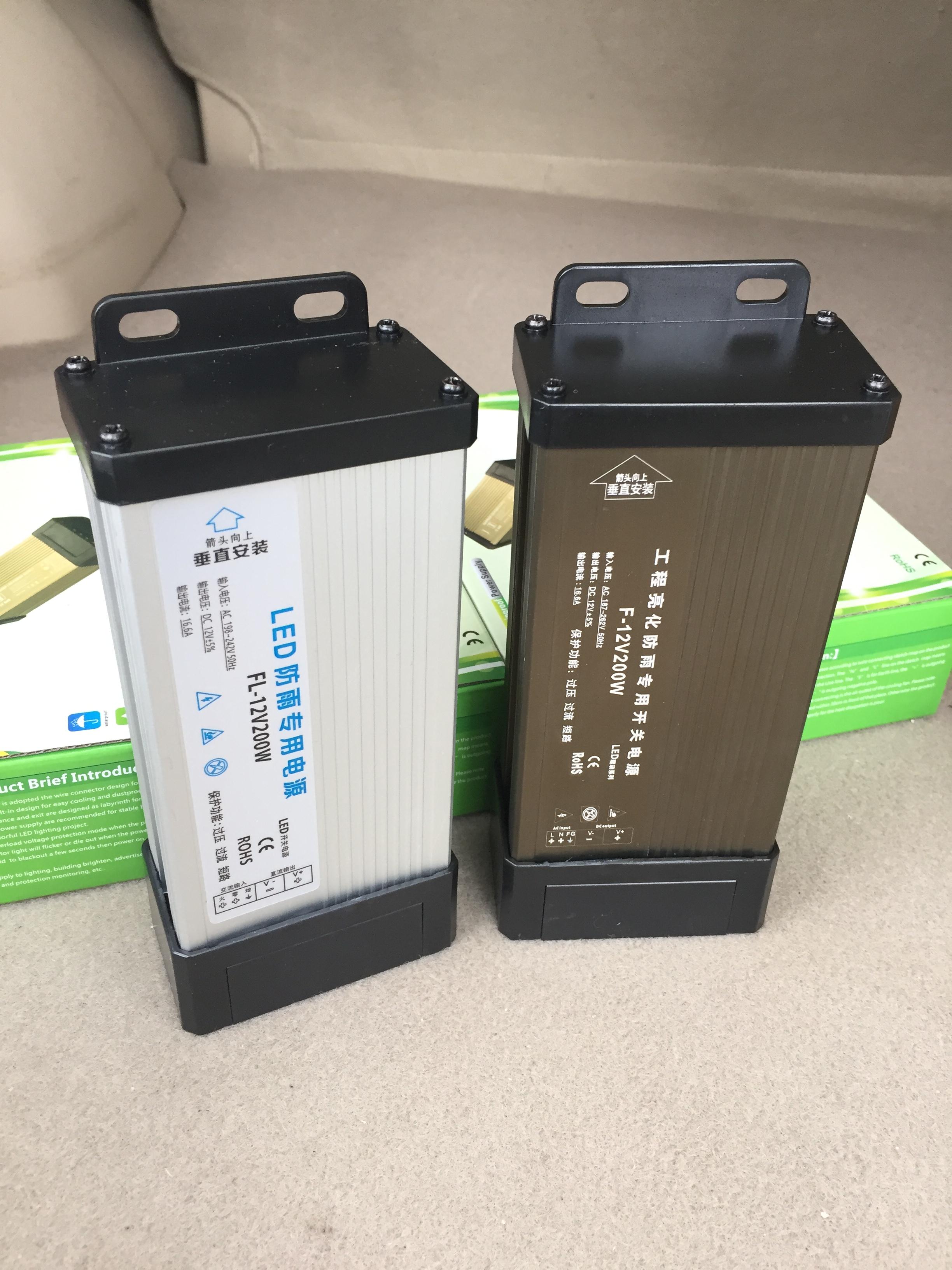 12v24v5V400W防雨开关电源220V转12伏33ALED发光字门头变压器 - 图1