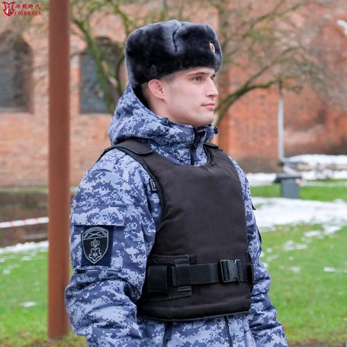 冷战直采俄军公发蓝点奥摩迷彩防寒服雪地作战重型棉质作训军大衣 - 图3