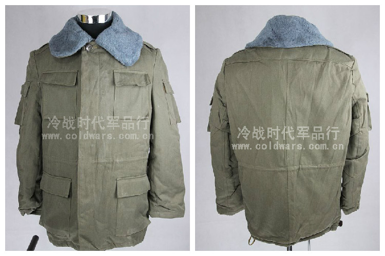 苏联原品 苏军迷M81冬季作战服套装 阿富汗卡棉服 灰毛领大衣 - 图3