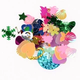 Аксессуар с аксессуарами, блестки для ногтей для детского сада, детская открытка ручной работы, DIY