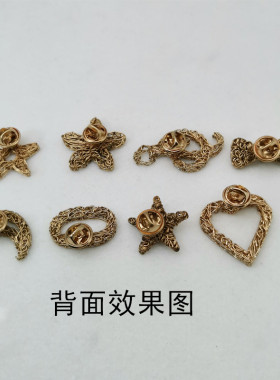纽扣免缝可拆卸百搭西装配饰别针