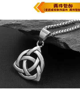 时尚项链钛钢欧美复古项链