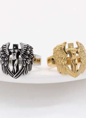 钛钢戒指指环戒指钛钢时尚男