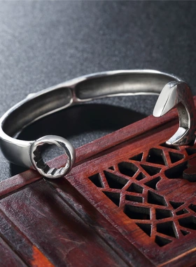 时尚钛钢手镯 欧美复古个性扳手螺丝开口手镯 男女通用钛钢手镯