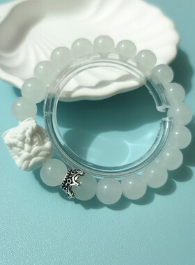 男款手链高级感黑色白色