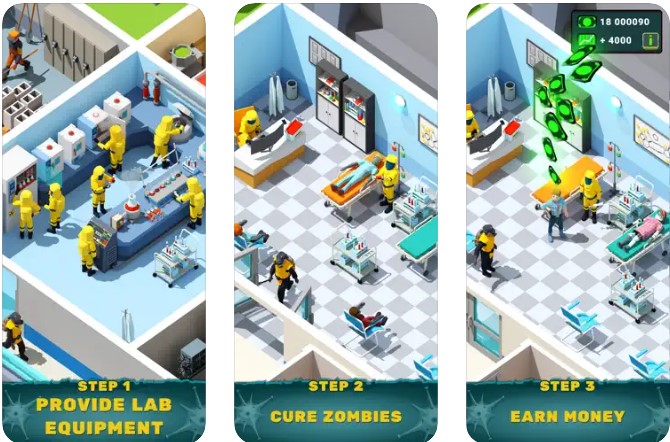 Zombie Hospital僵尸医院钻石绿钞Zombie Inc My Hospital Empire-图0