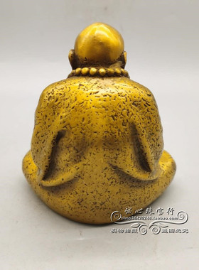 纯铜达摩祖师家居客厅禅意风佛像