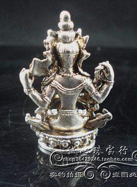 小摆件四臂菩萨诚心珠宝行观音