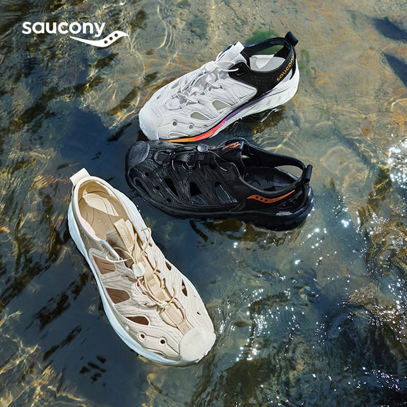 Saucony索康尼 CRADLE MT 情侣男女洞洞鞋露营徒步外穿凉鞋沙滩鞋 - 图2