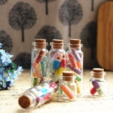 Капсулы любовных букв Скювань Популярные таблетки цвета бумага для корки бумаги субсидийная бумага мини -канцелярские товары