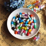 Капсулы любовных букв Скювань Популярные таблетки цвета бумага для корки бумаги субсидийная бумага мини -канцелярские товары