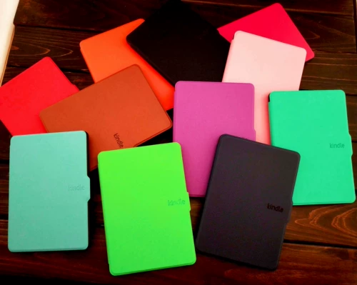 Kindle защитная оболочка Paperwhite3 Новый кожаный чехол KPW4/5 Переверните ультра -тщательный PQ94WIF Dermant Shell