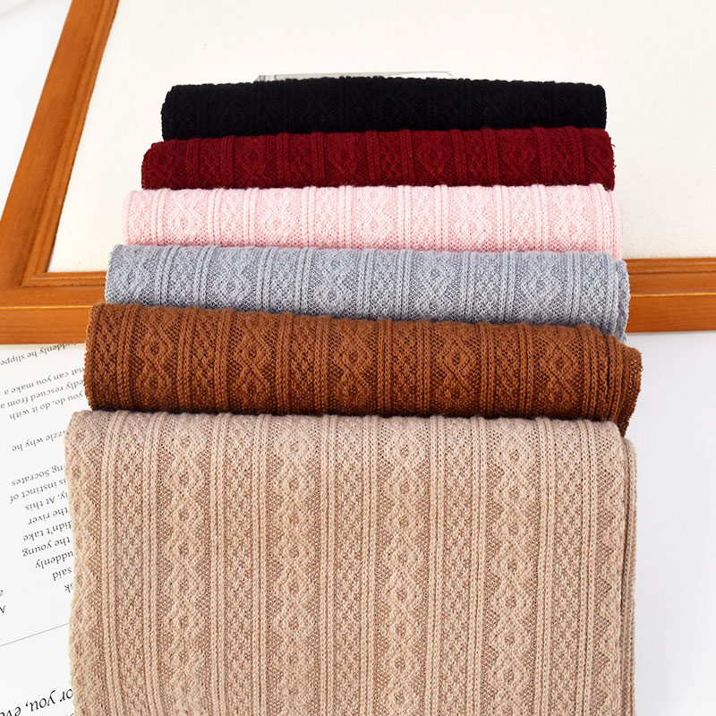 秋冬毛线针织提花布料 手工diy发饰大肠圈材料 头饰服饰装饰辅料,淘宝优惠券,粉丝福利购,淘宝优惠卷