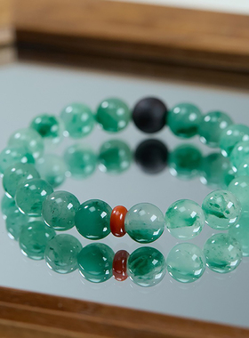 灵隐天然非洲翠手串女款