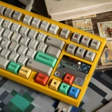 PBTfans Block игра сублимационный блок игровой колпачок pbt оригинальные стеклянные бусины на ощупь
