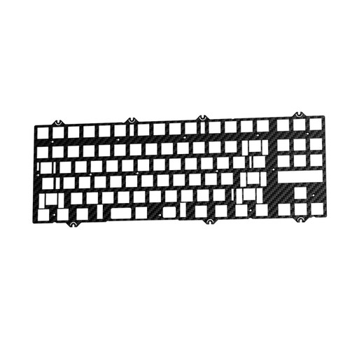 KBDfans 客制化机械键盘套件TOFU TKL配件 定位板 PEI 铝 FR4 - 图2