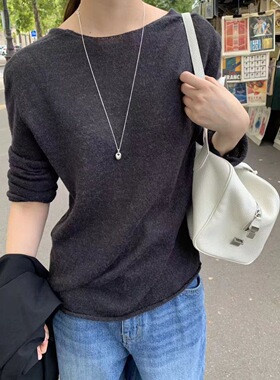 现 25秋季新款韩国东大门mohhe925银水滴项链气质高级简约时尚