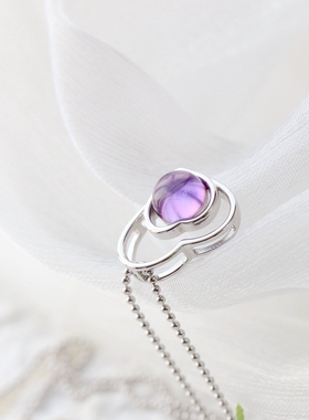 可送女友925纯银吊坠爱心项坠