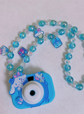 三丽鸥美乐蒂女童仿相机投影项链