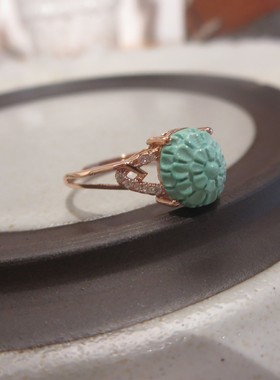 吾之木石女绿松石格桑花高品质