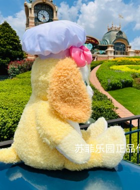 Disney迪士尼可琦安饼饼公仔m号毛绒玩偶玩具毛绒娃娃