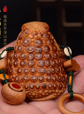 张念超四大名蟾呱呱把玩落款招财